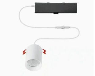 CE Cylinder Integrated LED 3 in Round Canless Recessed Light for Kitchen Bathroom Livingroom, White Soft White