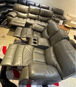 Madrid two piece reclining sofa and loveseat $999