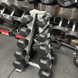 3-20 Dumbbell Set With Rack