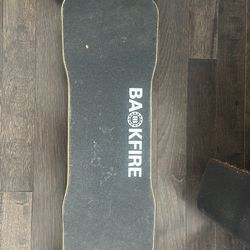 Backfire G2 Black Electric Skateboard