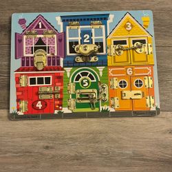 Melissa & Doug Latches Board