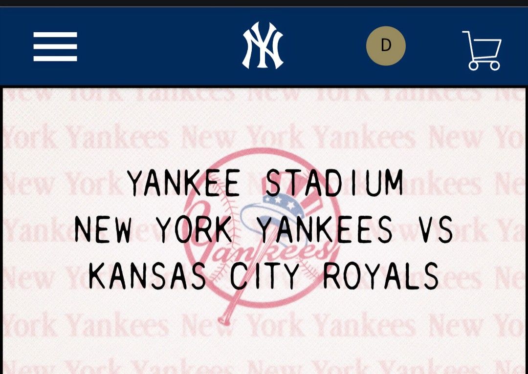 New York Yankees Vs Kansas City Royals April 14