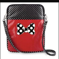 Disney Minnie Mouse Messenger Bag Red bow handbag