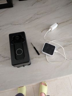 Blink doorbell camera kit