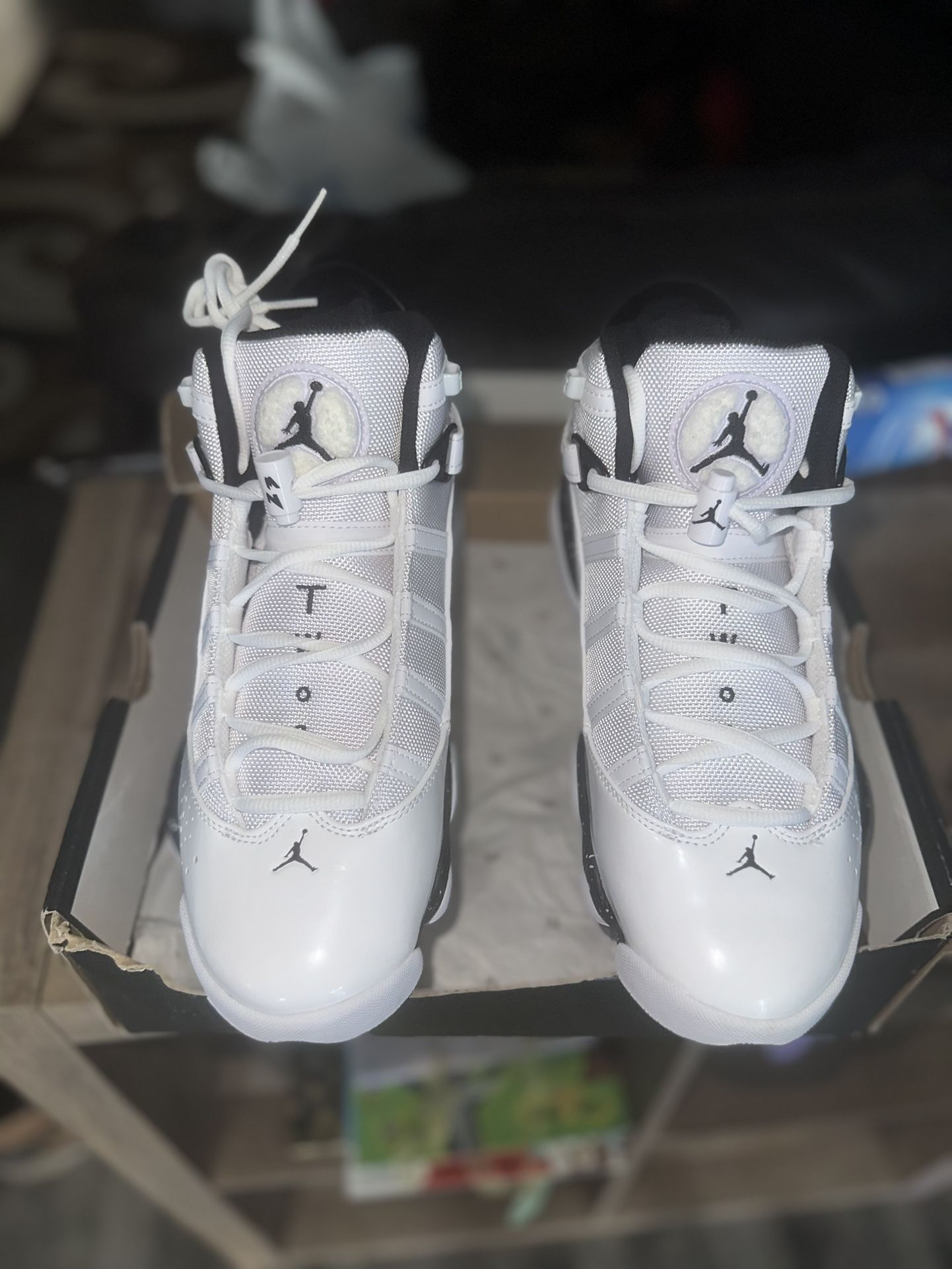 Brand New Men 6 Ring Jordans