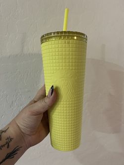 Yellow Starbucks Cup