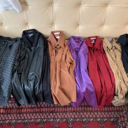 Men’s Shirts  7  Pieces   Large And XL  $30  For All 