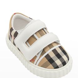 Burberry Canvas Sneaker Size 17