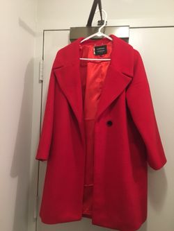 red coat in size m