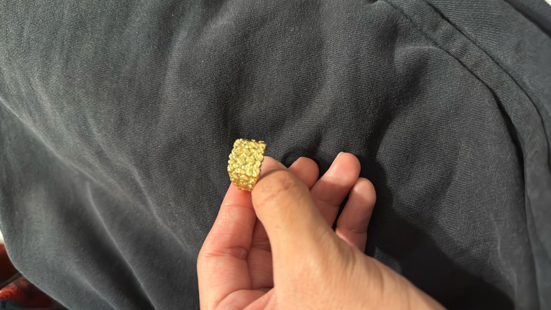 10k Nugget Ring