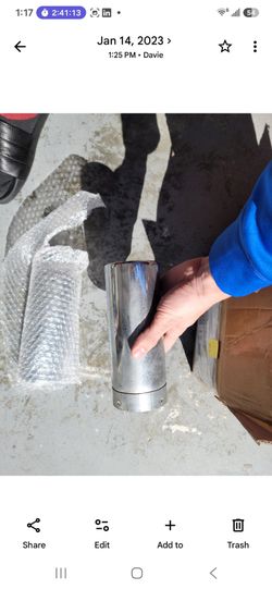 Used bmw M3 exhaust tips