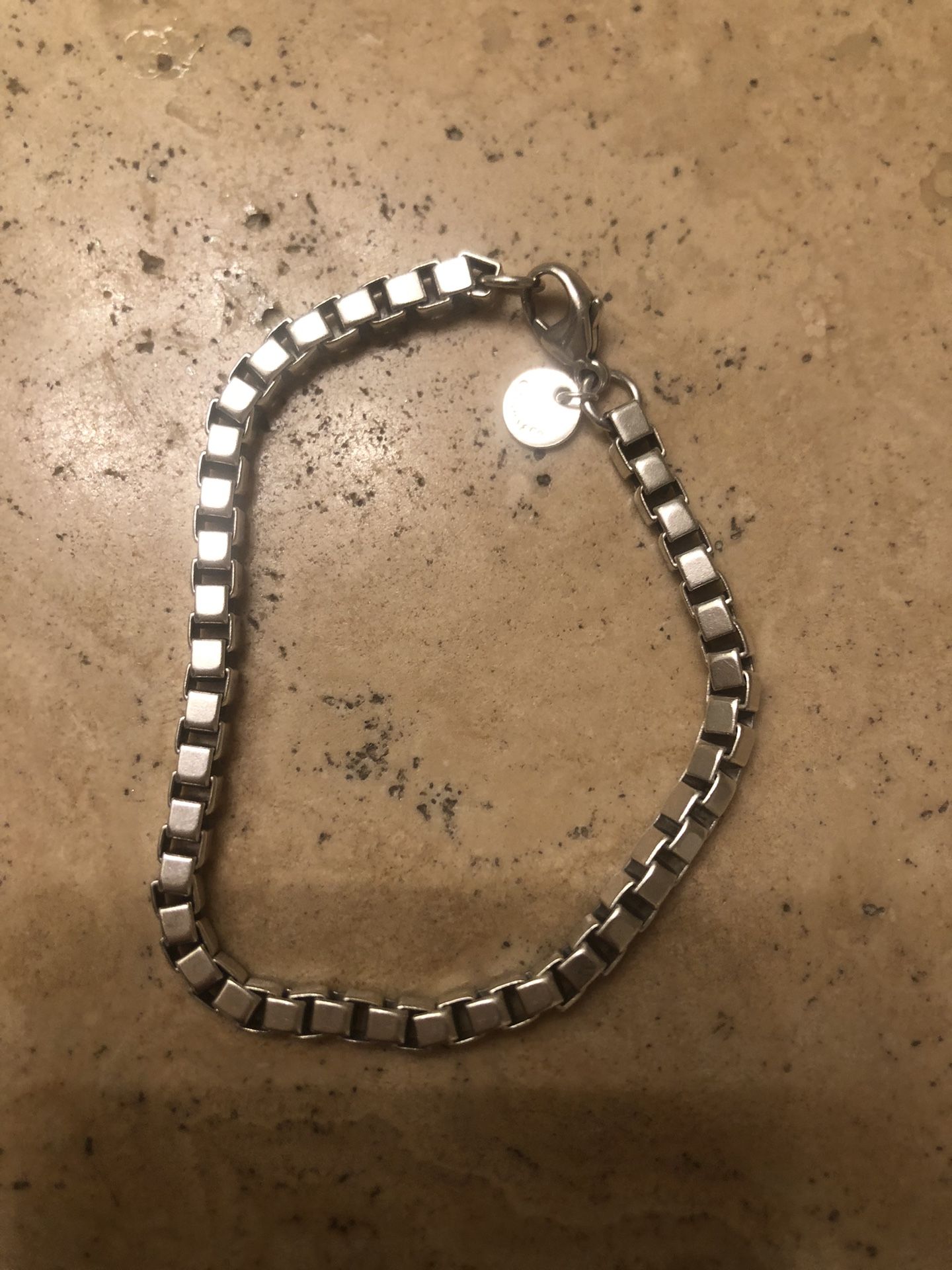 Tiffany & Co. Venetian Box Chain Bracelet 