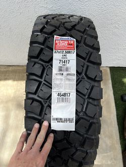 1 New BF Goodrich All Terrain T/A KDR3 37x12.5OR17 LRC for Sale in Menifee,  CA - OfferUp