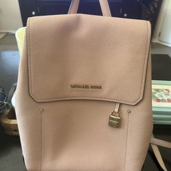 Michael Kors Pink Backpack EUC
