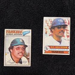 Reggie Jackson Baseball Card