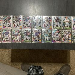 18 2025 Topps Chrome Cosmic Baseball Cards- All Top Rookie Prospects 
