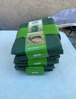 (3 pack) Expert Gardener 53 Gallon Leaf Bags, 2 Pack, Green