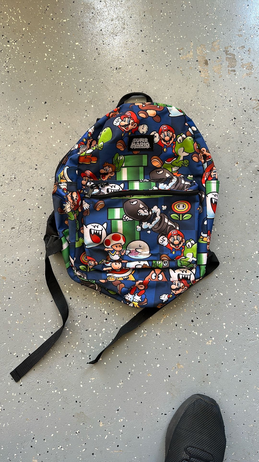 Used Super Mario Backpack $5