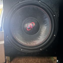 Dd Audio 15" Redline Sub with JBL GTX500 Amp