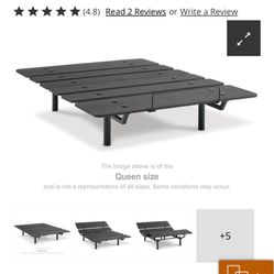 Sleep Essentials Twin XL Adjustable Base Bed Frame