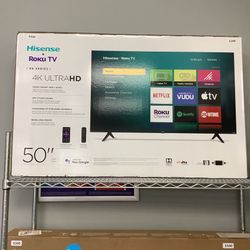 Hisense R6 Series 4kUHD 50” Roku TV 