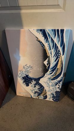 The Great Wave Canvas Wall Art Print
