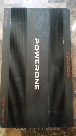 Crunch powerline 2000 watts