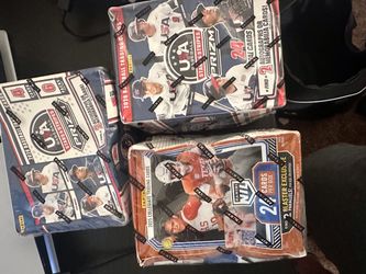 Panini Trading Card Blaster Box Lot of 3