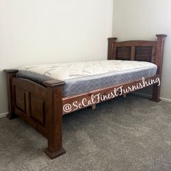 Twin Bed And Mattress - Free Local Delivery 