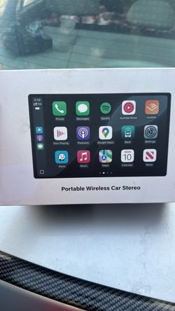Portable wireless car stereo