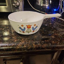 1975 Corning Ware  Country Festival Small Pan