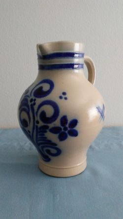 Merkelbach Salt Glazed Pottery Pitcher