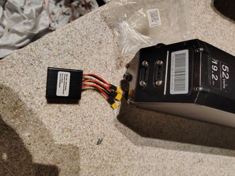 56v 19.2 Lithium battery for E-bike and Adapter piece + 36v 5ah Lithium battery for E-scooter