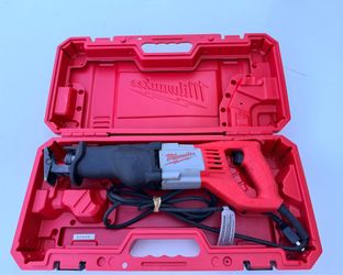 Milwaukee 12 Amp SAWZALL Reciprocating Saw with Case