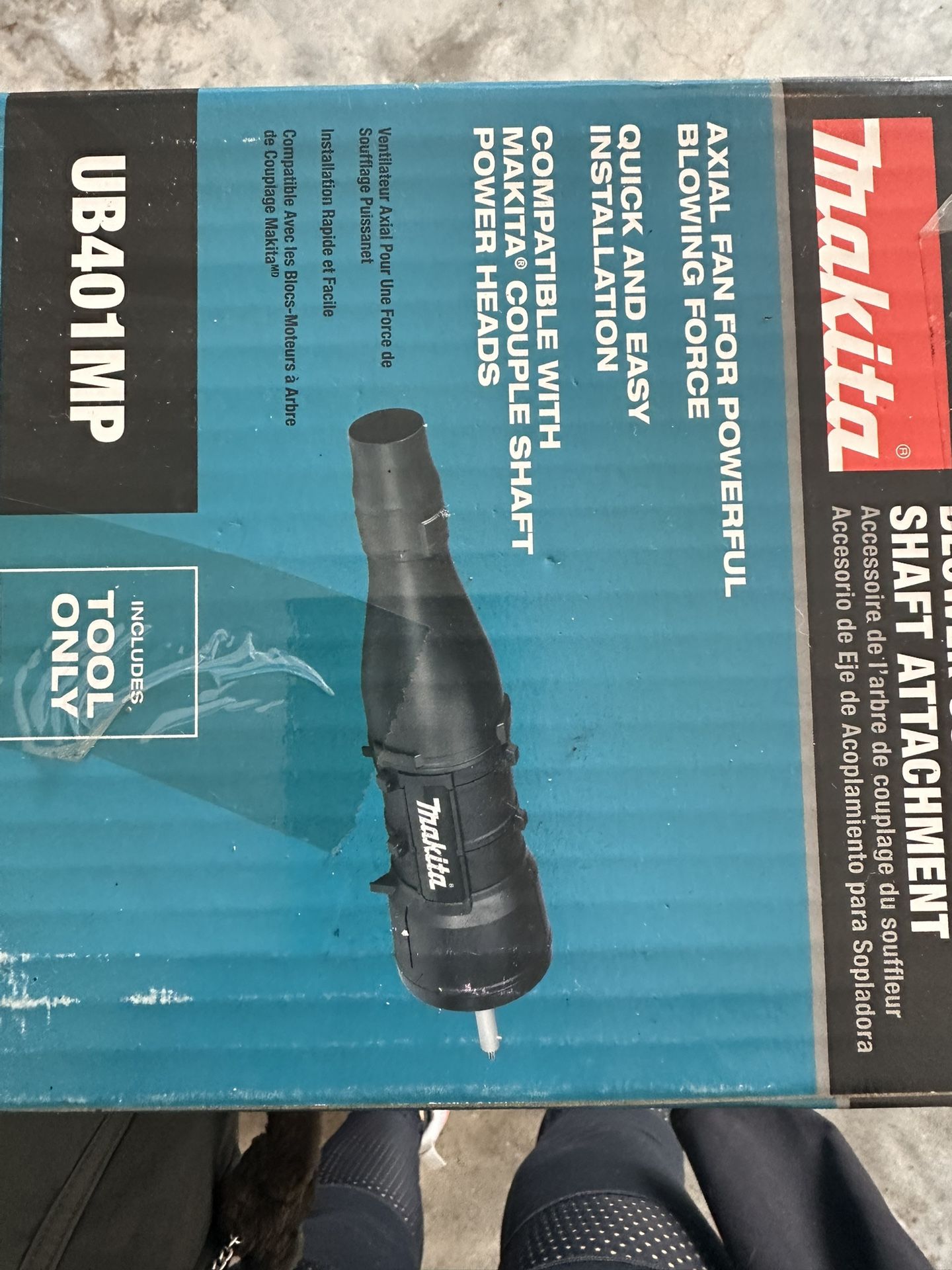 Makita UB401MP Blower Couple Shaft Attachment