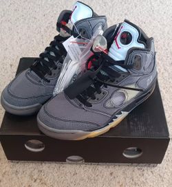 OFF-White Jordan Muslin 5's Brand New mens 12