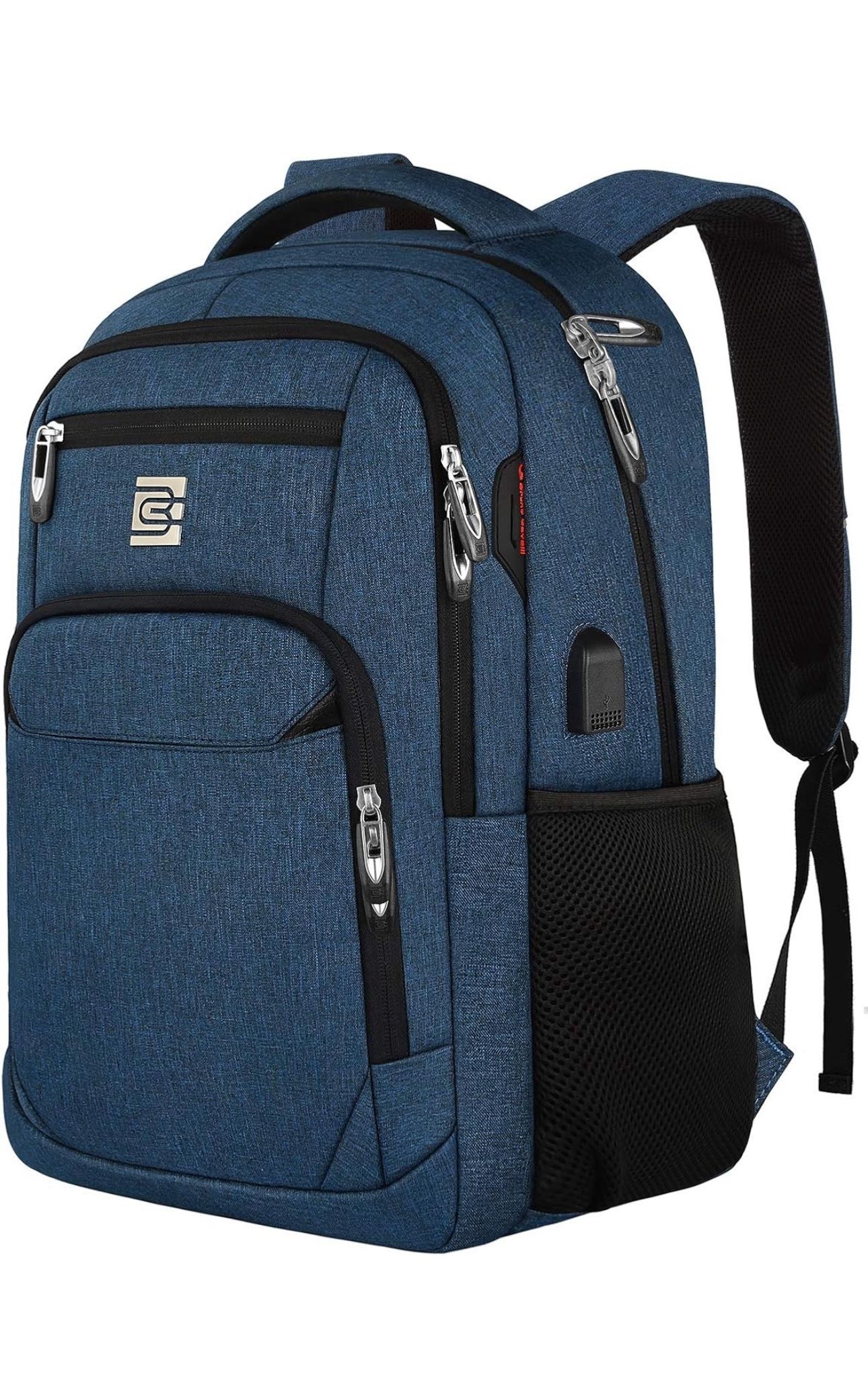 Laptop Backpack,Business Travel Anti Theft Slim Durable Laptops Backpack with USB Charging Port,Water Resistant College Computer Bag for Women & Men F