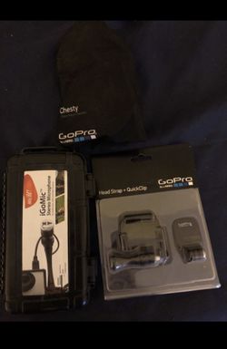 Brand new go pro accessories