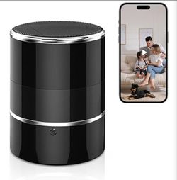 Hidden Spy WiFi Camera in Bluetooth Speaker with 240° Viewing Angle,Hd 1080P,Wireless Security Cameras,Nanny Cams Phone App,Motion Activated for Home