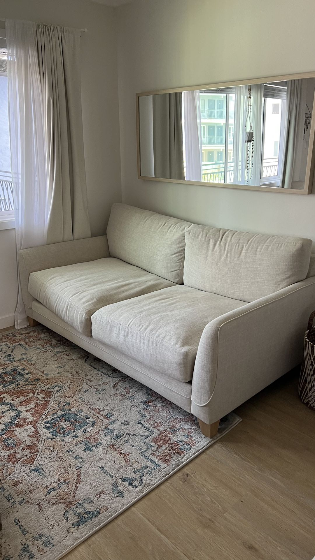 Loveseat Beige