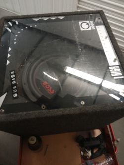 12inch Sub  In Box