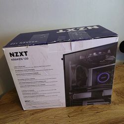 New Kraken 120 Aio CPU Water Cooler