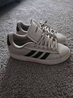 Adidas White Low-Top Sneakers
