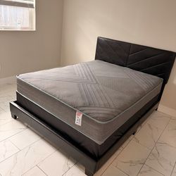 Queen mattress regular set with box spring ( 2pc brand new) NEW KING-QUEEN-FULL-TWIN SIZE SETS MATTRESS AND BOX SPRING 2-pcs