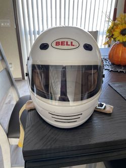Bells Rs Sport II Medium White Racing Helmet