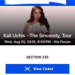 Kali Uchis - The Sincerely Tour