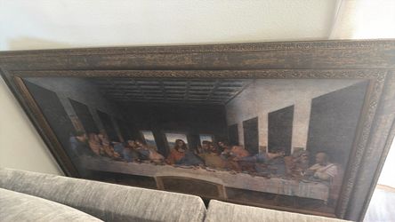 The Last Supper Framed Wall Art Print