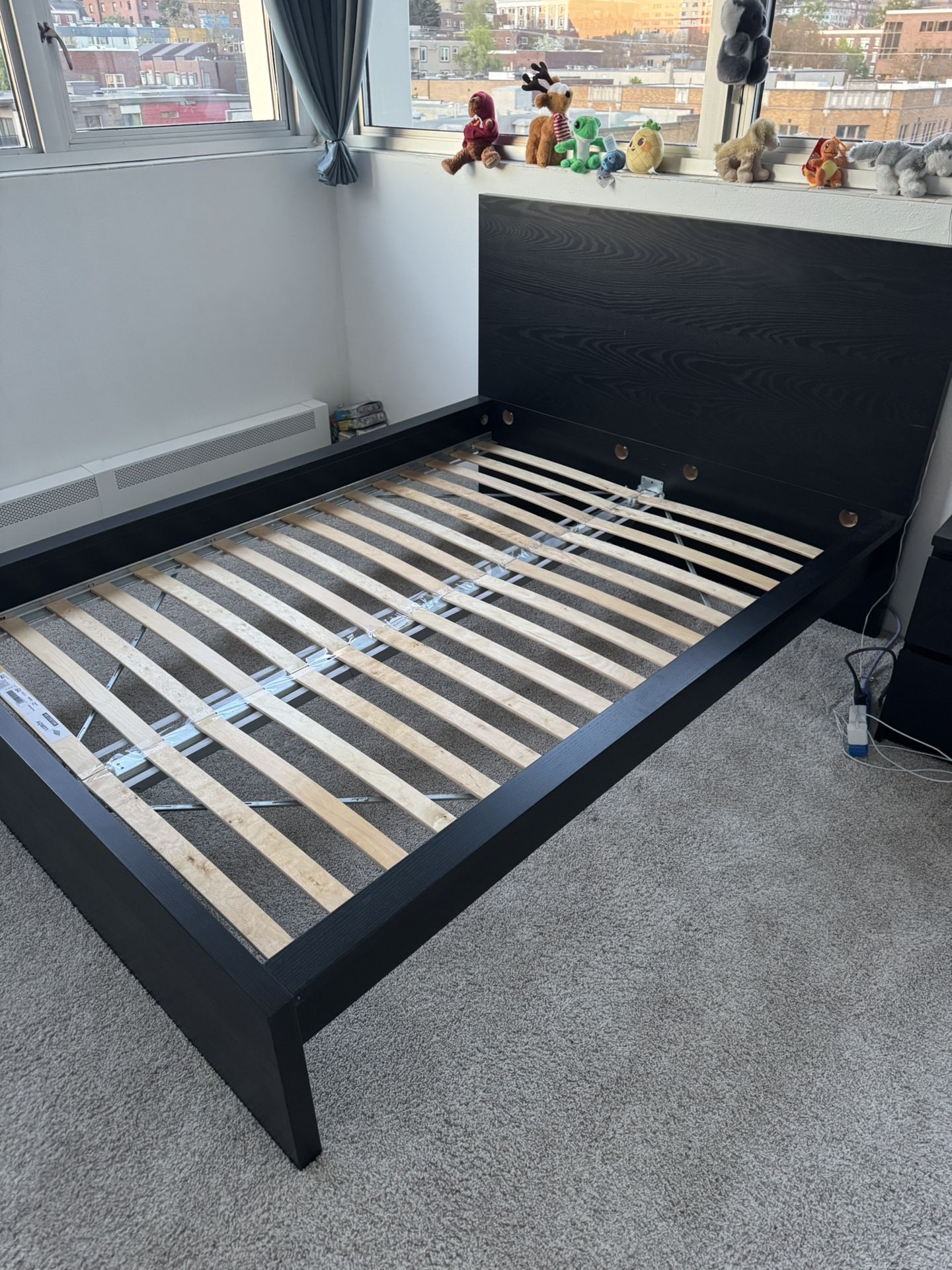 IKEA Black Malm Bed Frame (Full Size)