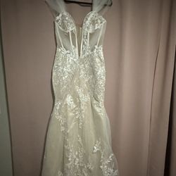 wedding dress (never used)