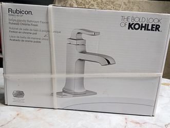 Kohler Rubicon Single-Handle Bathroom Faucet Polished Chrome